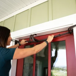 Adjustable Christmas Garland Hanger For Single Door Frames