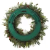 20" Basil Green Christmas Deluxe Door Saver Protective Wreath Pad