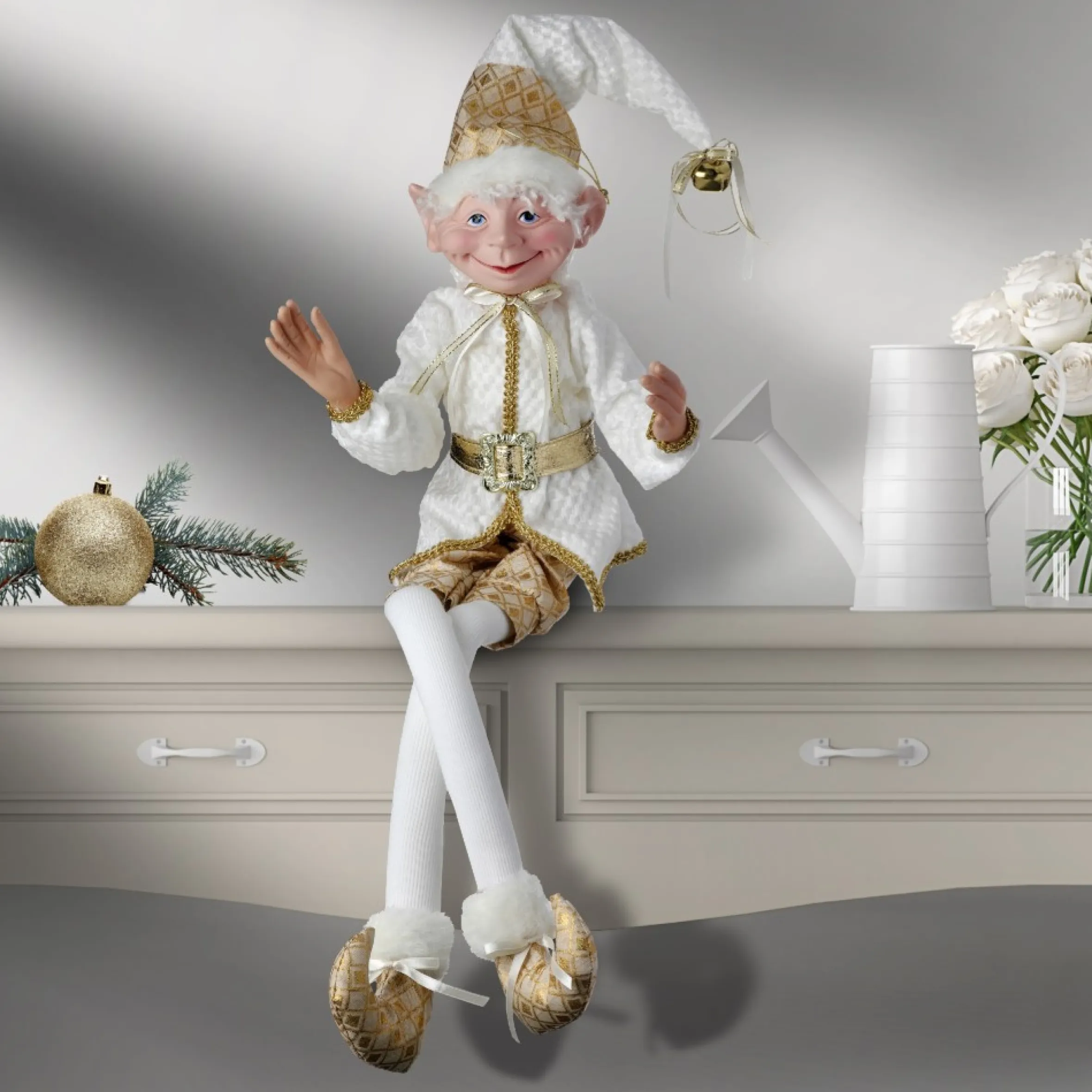2.5' Bendable Elf Christmas Plush Figure