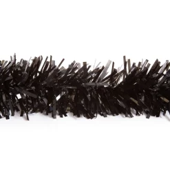 25' Black Metallic Twist Novelty Christmas Garland