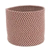 12" Braided Twisted Christmas Woven Storage Basket