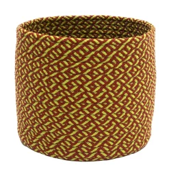 16" Braided Weave Christmas Storage Basket