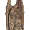15" Brown Holy Family Nativity Scene Christmas Tabletop Figurine