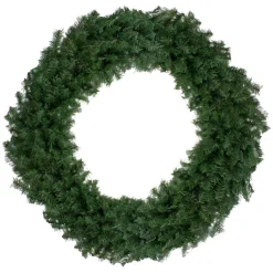 Canadian Pine Artificial Christmas Wreath - 48-Inch, Unlit