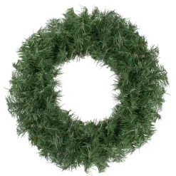 Canadian Pine Artificial Christmas Wreath, 18-Inch, Unlit