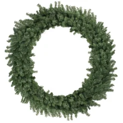Canadian Pine Commercial Artificial Christmas Wreath, 72-Inch, Unlit