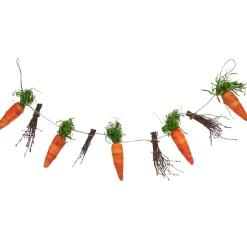 3.25' Carrots And Twigs Artificial Easter Garland