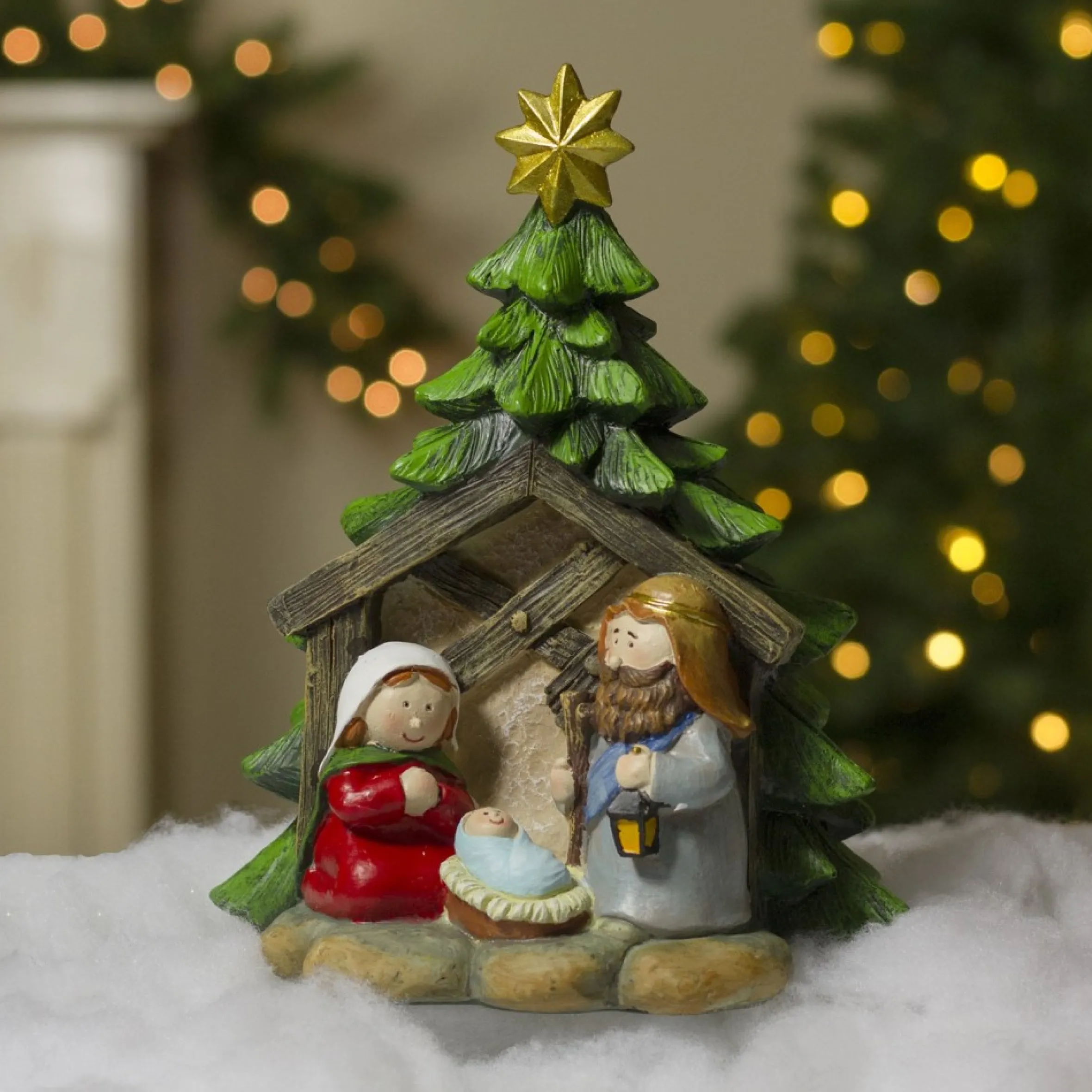 9.25" Children's First Tabletop Nativity Scene Christmas Decoration