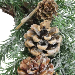 Classic Pine With Pine Cones And Stars Artificial Christmas Wreath, 13-Inch, Unlit