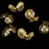 Club Pack Of 200 Gold Large Round Craft Cording Caps 0.5"