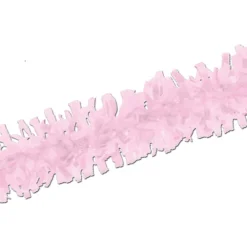 Club Pack Of 24 Pretty Pink Festive Tissue Festooning Decorations 25'