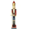 5' Commercial Size King With Sword Christmas Nutcracker