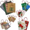 20-Count Assorted Christmas Themed Paper Gift Bags