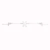 33" Cream White Adjustable Christmas Garland Hanger For Double Door Frames
