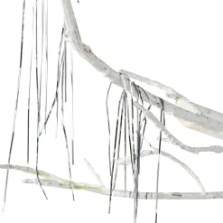 1000Ct Silver Tinsel Icicle Strands - 18