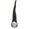 18" Dark Green Gnome Christmas Tabletop Decoration
