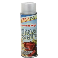 Decorating Magic Glitter Sealer Christmas Spray - 6 Ounces