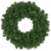 Deluxe Windsor Full Pine Artificial Christmas Wreath - 24-Inch, Unlit