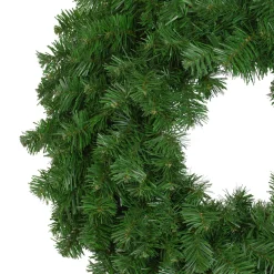 Deluxe Windsor Full Pine Artificial Christmas Wreath - 24-Inch, Unlit