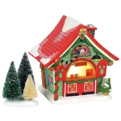Department 56 Mickey's Tree Lot Lighted Building #4059627