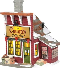 Department 56 The Country Coffee Cafe Lighted Building #6006977