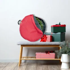 Direct Suspend Hanging Christmas Wreath Storage Bag - Fits Up To 36 Wreath