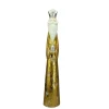 23.5" Distressed Gold And Silver King Gaspar Wise Man Christmas Natiivity Figure