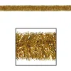100' Gold Festive Shiny Gleam 'N Tinsel Holiday Garland - Unlit