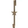 11.5" Gold Star Emblem Christmas Wreath Holder