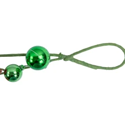 4' Green And Red Shatterproof Ornament Ball Christmas Garland