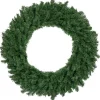 36" Green Canadian Pine Artificial Christmas Wreath - Unlit