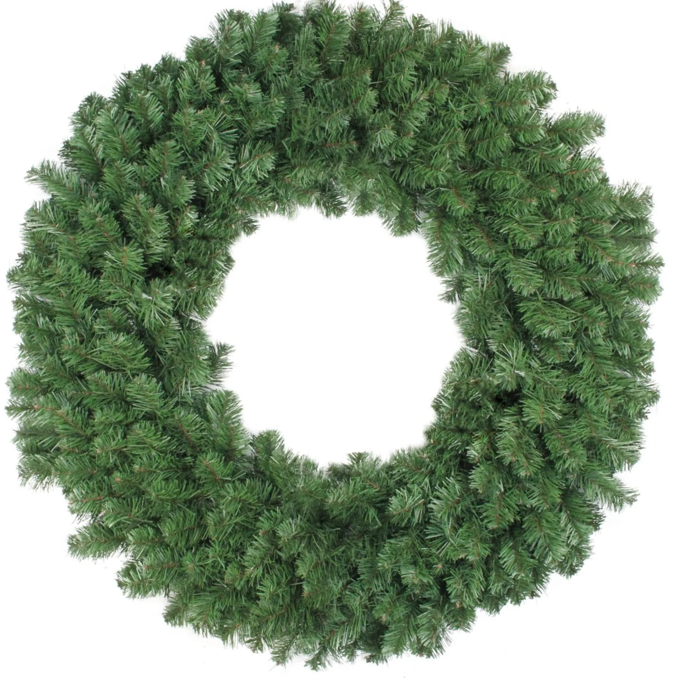Green Colorado Spruce Artificial Christmas Wreath, 36-Inch, Unlit