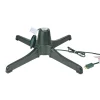 24" Green 360 Degree Rotating Christmas Tree Stand For 7.5' Artificial Trees