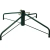 Green Folding Artificial Christmas Tree Decorating Stand