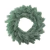 Green Frosted Pine Artificial Christmas Wreath - 16-Inch, Unlit