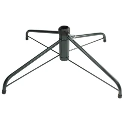 Green Metal Folding Christmas Tree Stand For 10' - 11.5' Artificial Trees