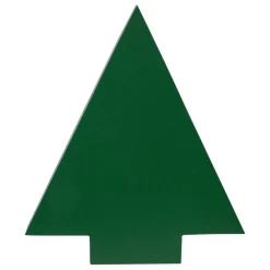 15 Green Tree Shaped Christmas Advent Calendar Decoration
