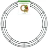 12" Green Wire Christmas Wreath Crafting Form