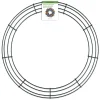 18" Green Wire Christmas Wreath Crafting Form