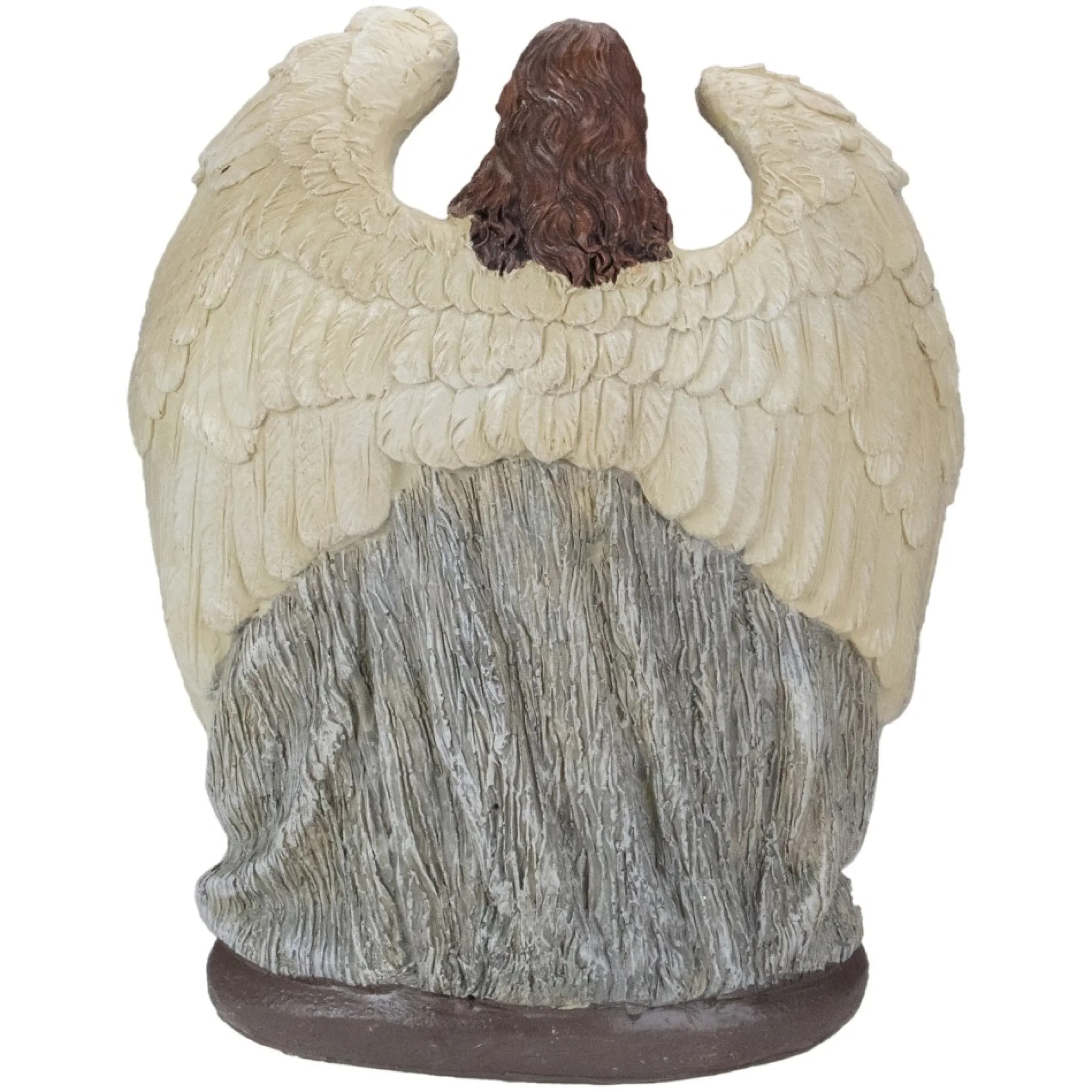 11.25" Holy Family And Angel Christmas Nativity Decoration
