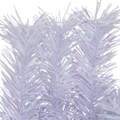 Icy White Iridescent Spruce Artificial Christmas Wreath - 18-Inch, Unlit