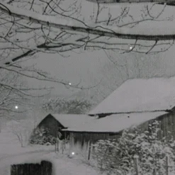 Large Fiber Optic Lighted Snowy Winter Cabin Canvas Wall Art 23.5" X 15.5"