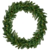 Led Lighted Buffalo Fir Artificial Christmas Wreath - 48-Inch, Warm White Lights
