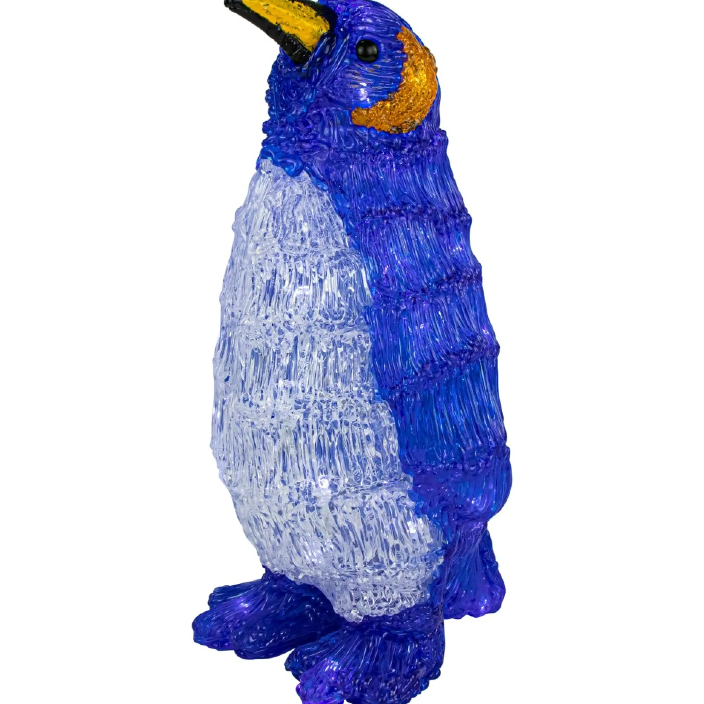 12.5" Led Lighted Commercial Grade Acrylic Penguin Outdoor Christmas Decoration