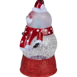 5.75 Led Lighted Santa Claus Christmas Snow Globe