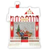 10" Led Lighted Santa's Toy Shop Building Christmas Decoration