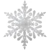 47" Led Lighted Twinkling Cool White Snowflake Christmas Outdoor Decoration