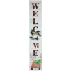 31.75" Led Lighted Welcome Sign With Truck Christmas Sign