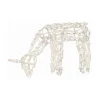 48" Led Winter Frost Pure White Feeding Doe Christmas Yard Art Decoration