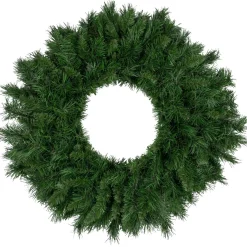 Lush Mixed Pine Artificial Christmas Wreath, 24-Inch, Unlit